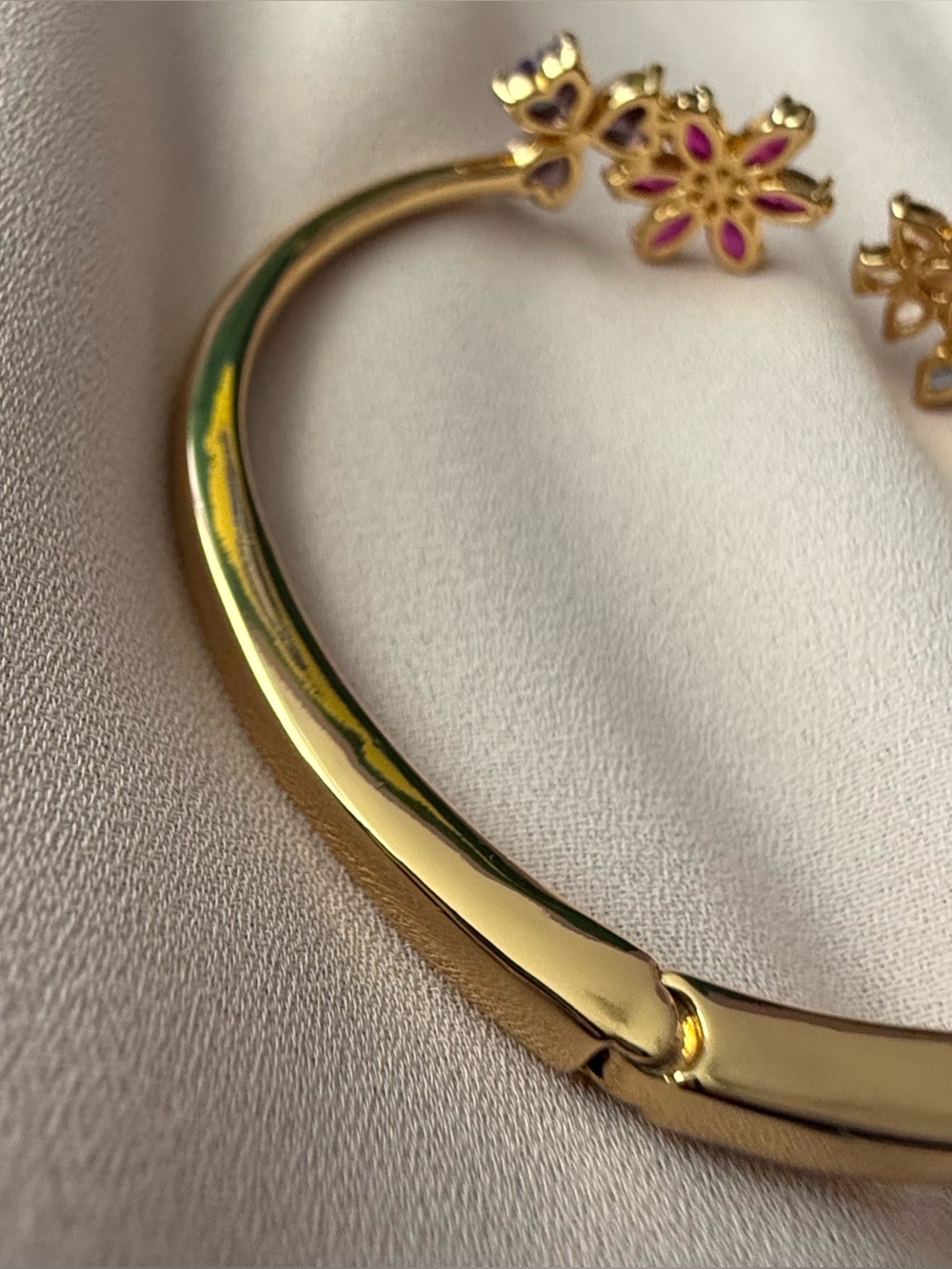 Kate Spade First Bloom Open Cuff Bracelet - Picture 7 of 7